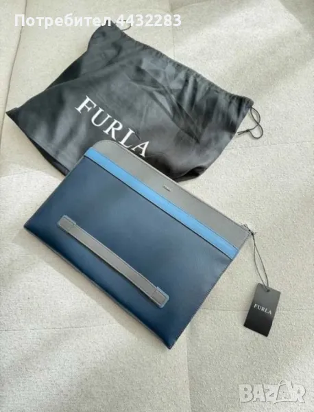 Бизнес чанта/клъч Furla, снимка 1