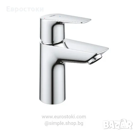 Смесител за умивалник Grohe Start Edge 23900001, 3/8'', Размер S, Push to Open, цвят: хром, снимка 1