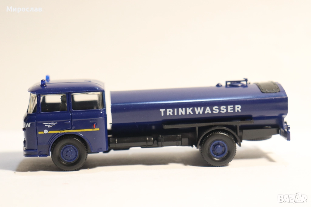BREKINA H0 1/87 ШКОДА SKODA ВОДОНОСКА КАМИОН МОДЕЛ, снимка 1