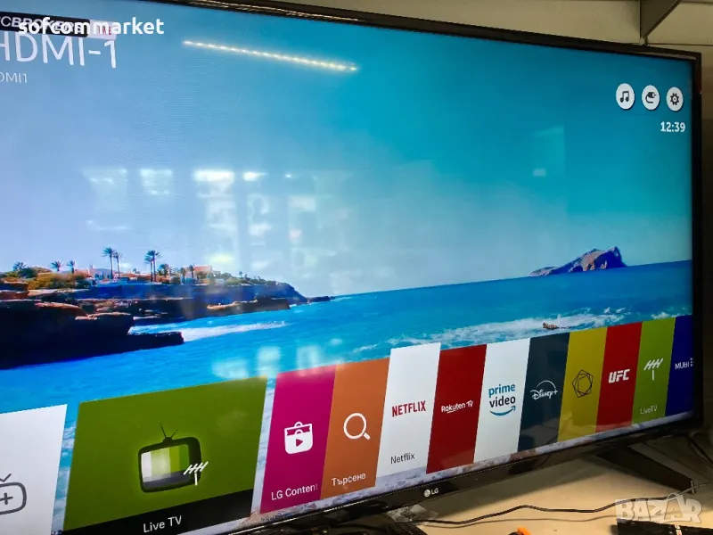 Телевизор LG 49UH610V LED Smart 4K TV, снимка 1