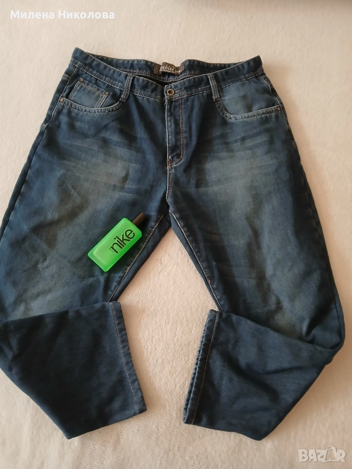 Мъжки дънки ватирани XXL, снимка 1