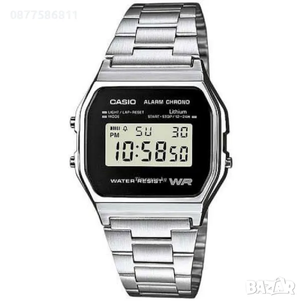 █▬█ █ ▀█▀ ПРОМОЦИЯ НА ЧАСОВНИК CASIO A158WEA-1EF КАСИО A158, снимка 1