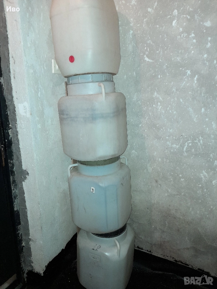 Съд/контейнер/бидон за течности на цена 15 лева/8 евро за брой., снимка 1