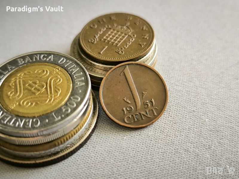 Монета - Нидерландия - 1 цент | 1951г., снимка 1