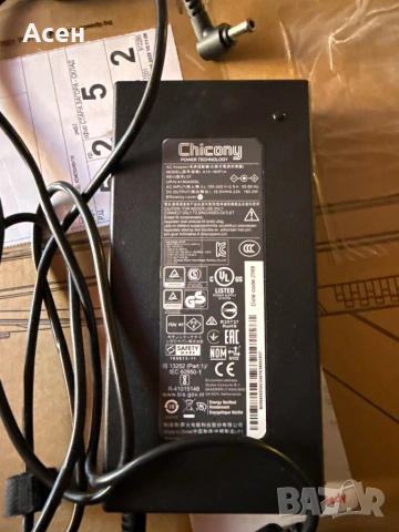  Продавам оригинално зарядно за лаптоп MSI gaming и мощни лаптопи, снимка 3 - Дънни платки - 36877549