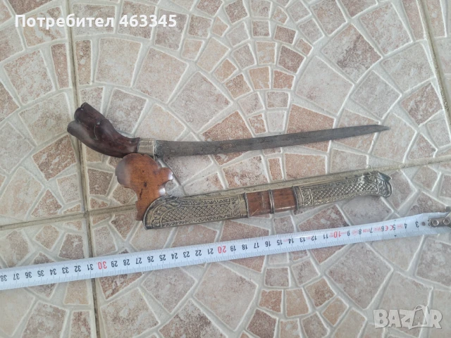 Нож, кама, кинжал, лада, снимка 5 - Антикварни и старинни предмети - 50990789