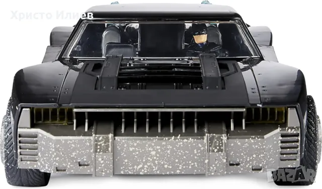 DC The BATMAN Батмобил със звукови и светелинни ефекти и фигура Батман Селина Кайл и Пингвина 10см, снимка 5 - Коли, камиони, мотори, писти - 49918771