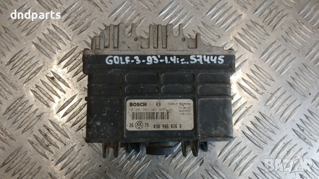 Компютър VW Golf 3 1.4 1993 030906026R 0261203302 