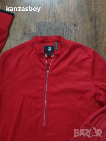 g-star core zip shirt wmn ls - страхотна дамска риза КАТО НОВА С, снимка 2 - Ризи - 46552779