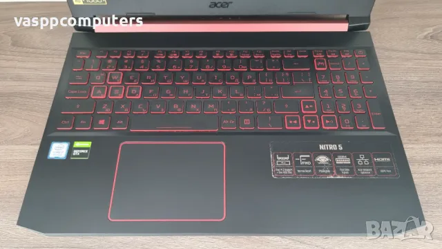 Acer Nitro 5 (AN515-54)/15,6"/i7-9750H/GTX 1650/16GB RAM/512GB SSD NVMe, снимка 3 - Лаптопи за игри - 47866714