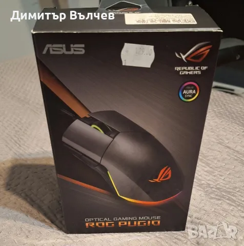 Геймърска мишка ASUS ROG Pugio , снимка 3 - Клавиатури и мишки - 49578821