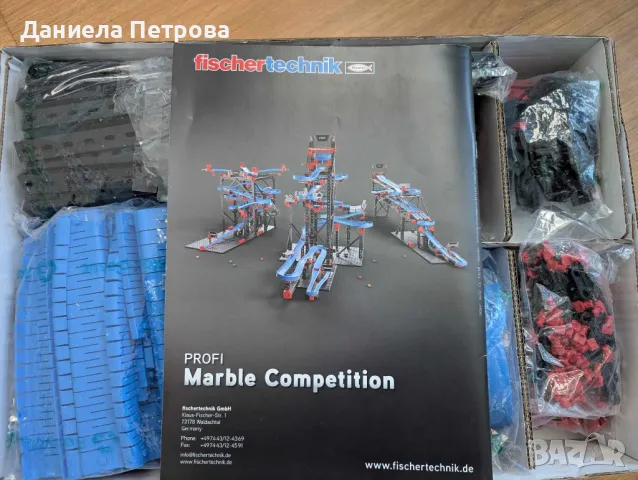 Конструктор Fischertechnik Profi - Marble Competition, снимка 4 - Конструктори - 48114669