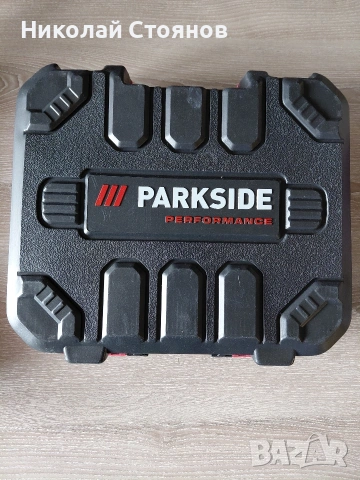 Акумулаторен перфоратор 12V Parkside Performance, безчетков мотор с две батерии и зарядно, снимка 4 - Перфоратори - 54230657