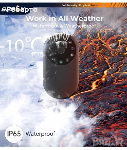 Смарт кутия за ключове с пръстов отпечатък, снимка 4 - Други стоки за дома - 52955500