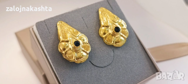 Златни обеци-3,81гр/18кр, снимка 4 - Обеци - 53324530