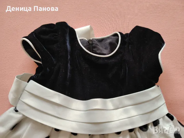 Детска официална рокля , снимка 3 - Детски рокли и поли - 49698989
