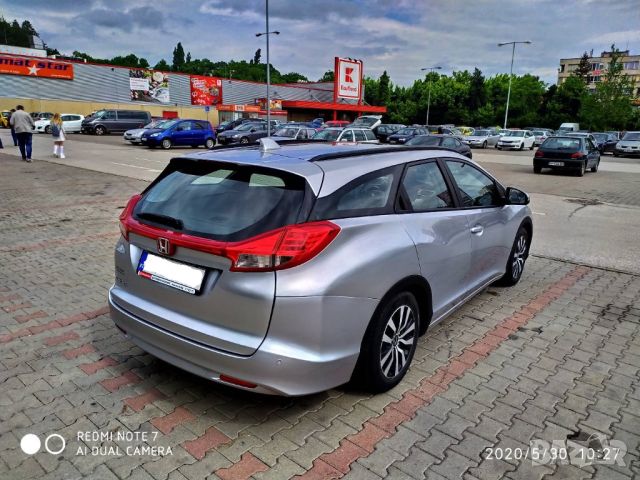 Honda Civic Tourer 2014 1.6i-dtec/120k.c. с регистрация!, снимка 4 - Автомобили и джипове - 45269958