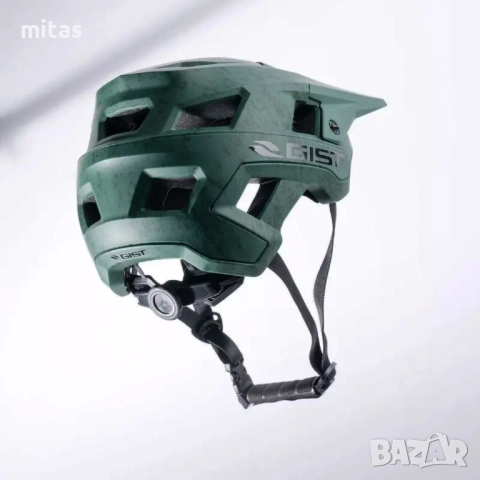 Каска за велосипед GIST SCRUB, Олекотена, EN Сертифицирана, ИТАЛИЯ, снимка 9 - Аксесоари за велосипеди - 52876276