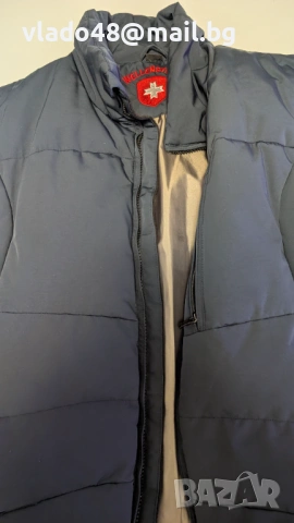 Продавам мъжки пухен елек wellensteyn, снимка 2 - Якета - 53685136