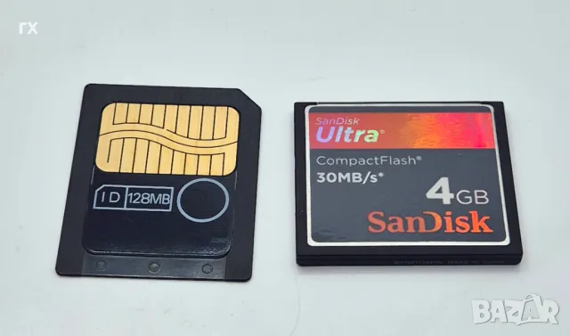 128mb, 4gb Compact flash CF , Smart Media 128мб, SD карти, снимка 3 - Чанти, стативи, аксесоари - 49881974