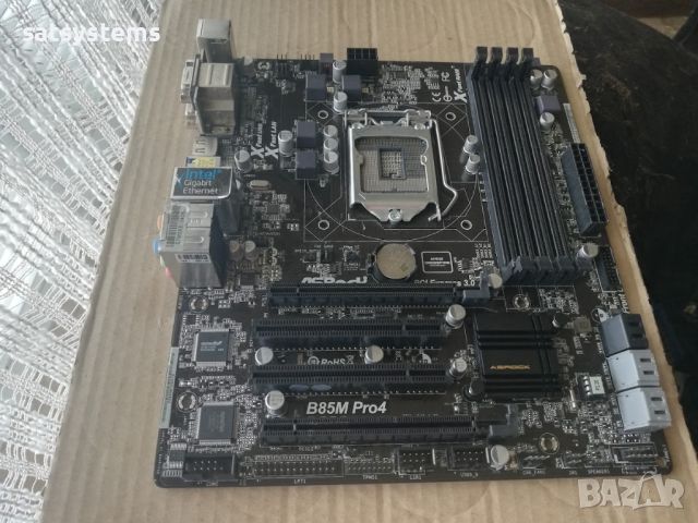 Дънна платка ASRock B85M-Pro4 Socket LGA1150, снимка 3 - Дънни платки - 46461994