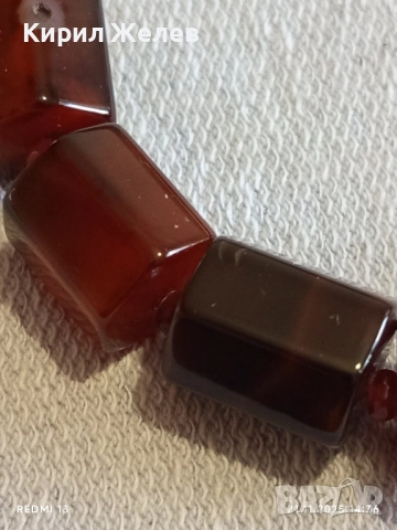 КЛАСНО БИЖУ КОЛИЕ от ТИГРОВО ОКО и ОНИКС АРТ ДИЗАИН 30460, снимка 3 - Колиета, медальони, синджири - 52493105