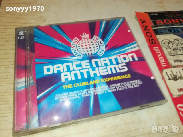 DANCE NATION ANTHEMS X2CD 1008251935
