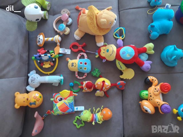 Бебешки играчки дрънкалки, гризалки, плюшени, шумолящи, снимка 2 - Плюшени играчки - 46386693
