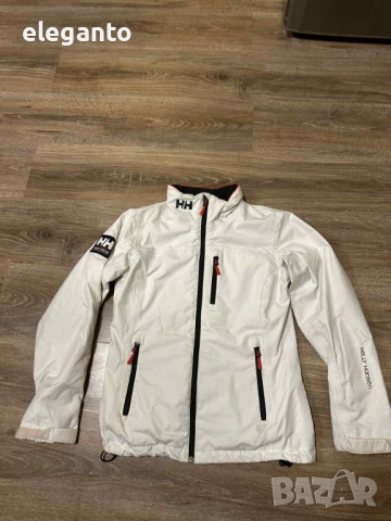 Висок клас дамско яке HELLY HANSEN CREW MIDLAYER HellyTech 3layer Jacket , M размер, снимка 3 - Якета - 53261439