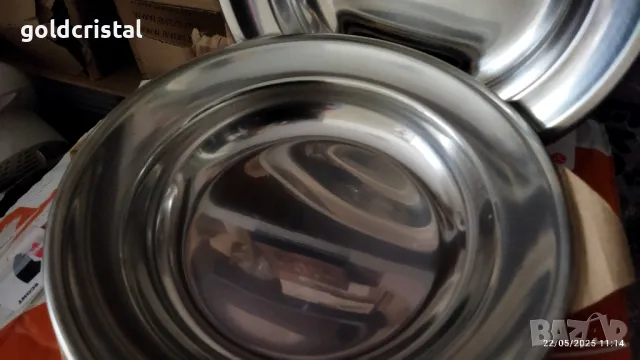 Неръждаеми чинии алпака, снимка 6 - Газови котлони - 29292505