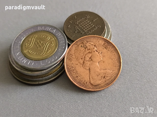 Монета - Великобритания - 2 пенса | 1971г., снимка 2 - Нумизматика и бонистика - 53309417