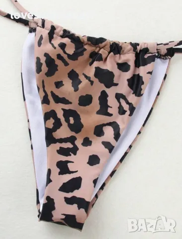 Леопардов бански с пола, снимка 5 - Бански костюми - 50411823