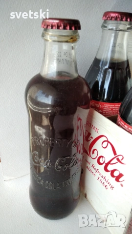 Колекционерски артикули Кока Кола / Coca Cola - бутилки, чаши, плюшени играчки и др., снимка 3 - Колекции - 48012760
