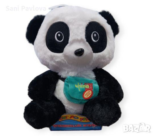 Плюшена панда, музикална, снимка 1 - Плюшени играчки - 45398516