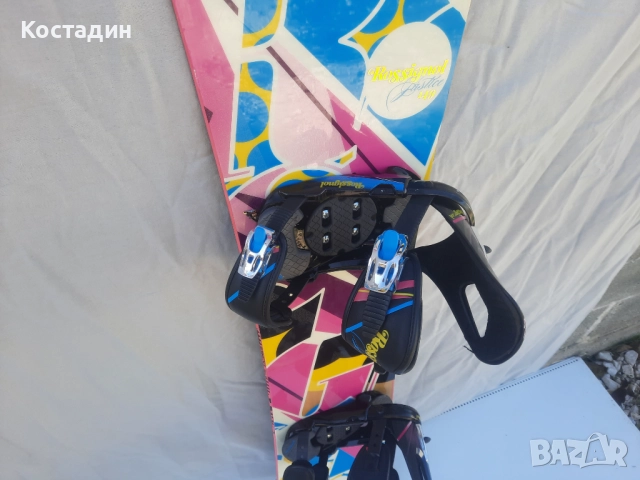 Сноуборд Rossignol Justice 149см. с автомати, снимка 4 - Зимни спортове - 52163388