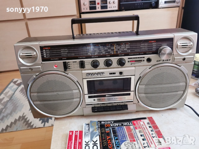sharp gf-5757hg 1004261746LCHERY1, снимка 9 - Радиокасетофони, транзистори - 54158740