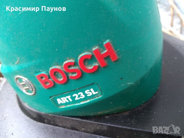 Електрически тример ,,BOSCH " за части ., снимка 1 - Градинска техника - 46739053