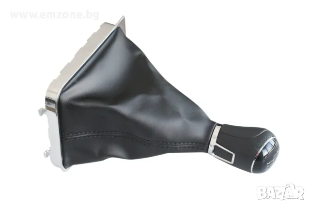 Топка за скоростен лост с кожен маншон и рамка за VW PASSAT 3C B6 2005 - 2010 6 скорости, снимка 4 - Аксесоари и консумативи - 50341960