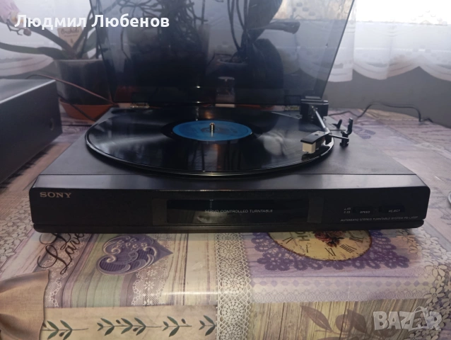 Грамофон Sony ps-lx52p , снимка 4 - Грамофони - 54210692