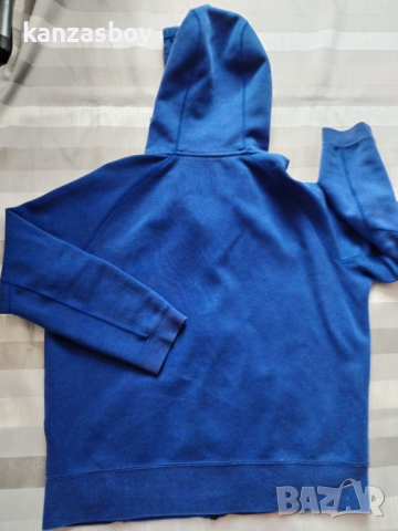 Nike Tech Fleece Zip Hoody Deep Royal Blue - страхотно мъжко горнище ХЛ УМАЛЕНО, снимка 10 - Спортни дрехи, екипи - 45039412