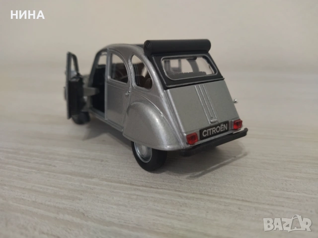 Метална количка Citroen 2 CV !!!, снимка 2 - Колекции - 54029172