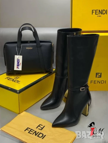 ботуши fendi , снимка 2 - Дамски ботуши - 50761316