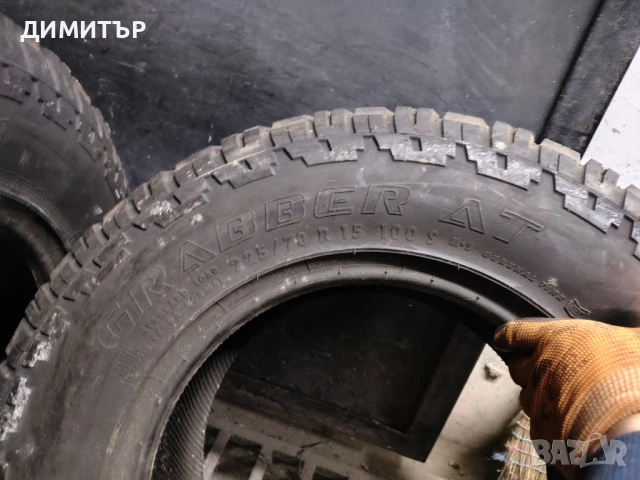 2бр.НОВИ всесезонни гуми GENERAL 225 70 15 цена за брой, снимка 5 - Гуми и джанти - 53921642