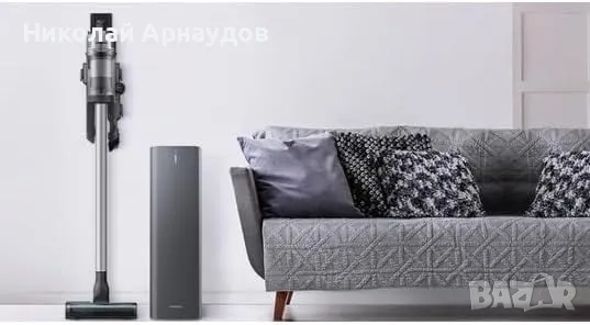 Samsung Aspiration Clean Station VCA-SAE903/WA Резервоар за прах с автоматично източване, сребрист, , снимка 4 - Други - 48662084