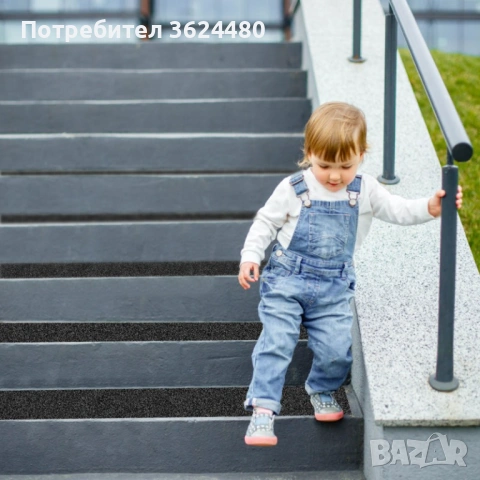  Противоплъзгащи ленти за стъпала 10 броя комплект  4856, снимка 4 - Други стоки за дома - 53307384