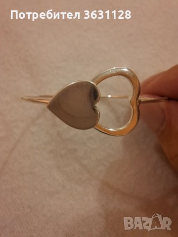 Сребърна гривна , снимка 3 - Гривни - 52026690