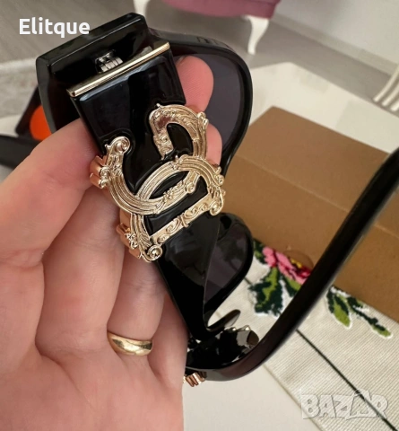 очила с черен обикновен калъф и ув защита dolce gabbana , снимка 3 - Слънчеви и диоптрични очила - 53450353