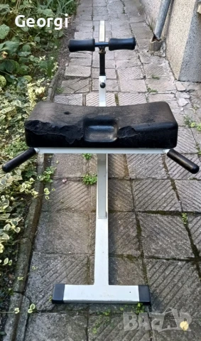 Пейка за гръбна екстензия/хиперекстензия/римски стол/фитнес уред/чугунени гири/Body's Sport, снимка 9 - Фитнес уреди - 51231597