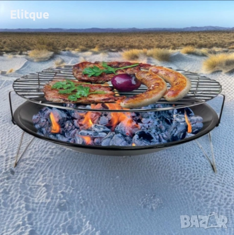 Градинско барбекю на дървени въглища LAMARQUE LBQ-SR14, снимка 4 - Други стоки за дома - 52853951