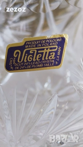 Кристална бомбониера полска, снимка 3 - Вази - 54178220